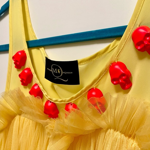 Alexander McQueen McQ Tulle Skull 💀 Top - Picture 4 of 9